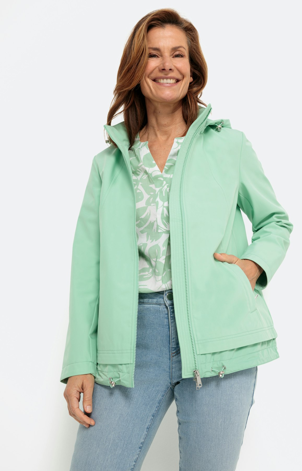 Outdoorjack van softshell