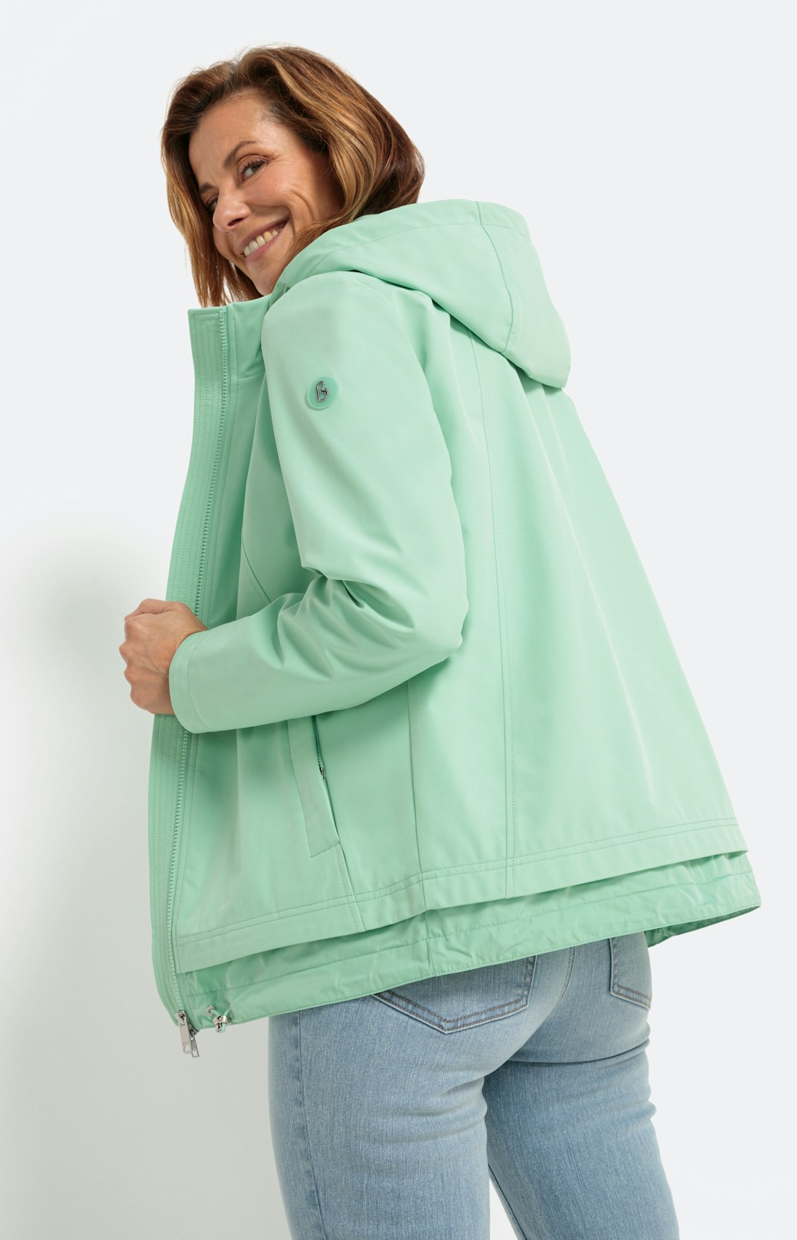 Outdoorjack van softshell