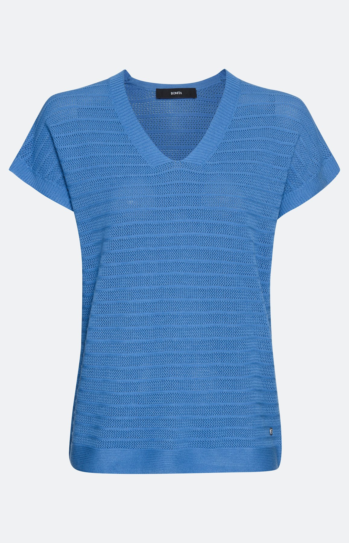 Slip-over met een V-hals