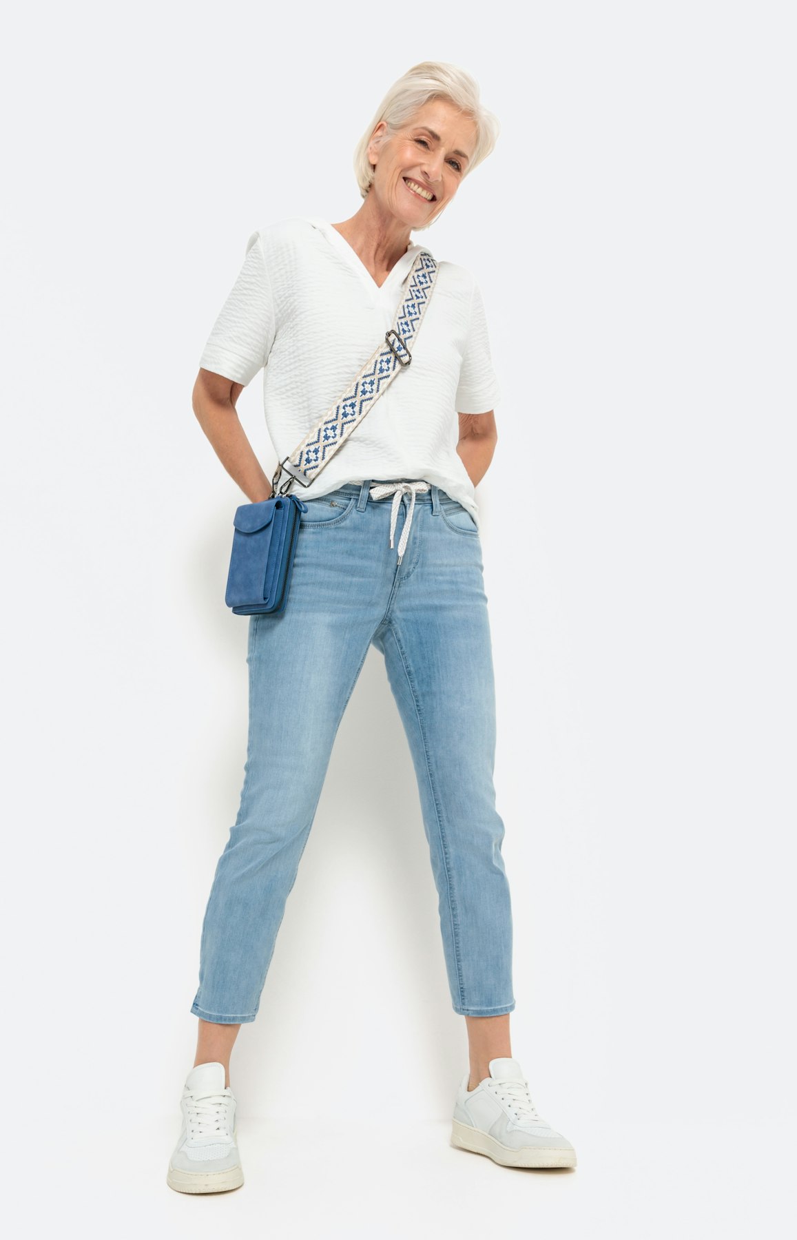 Sweatshirt met korte mouwen en capuchon