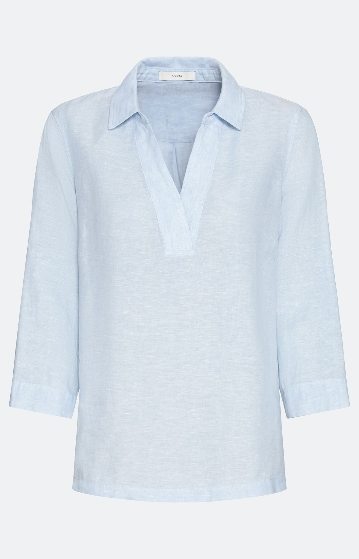 Gemêleerde blouse met 3/4-mouwen