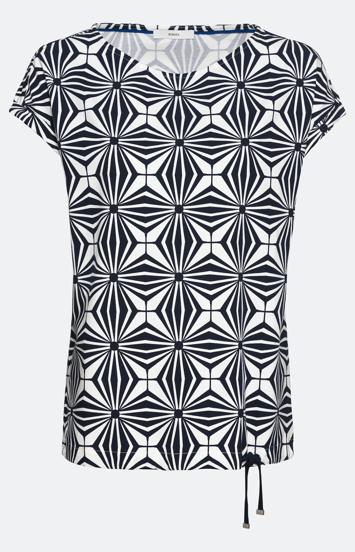 Kurzärmliges T-Shirt mit All Over-Print