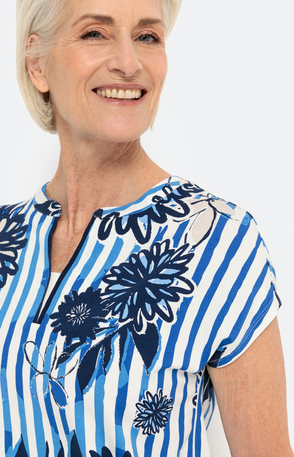 T-shirt met korte mouwen en print