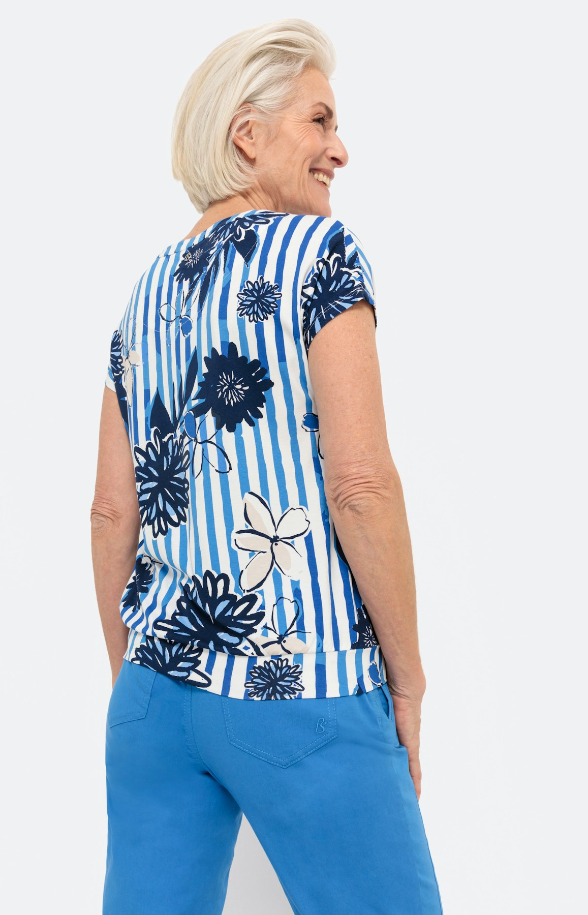 T-shirt met korte mouwen en print