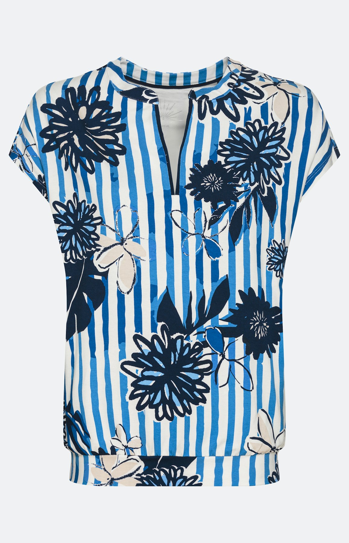 T-shirt met korte mouwen en print