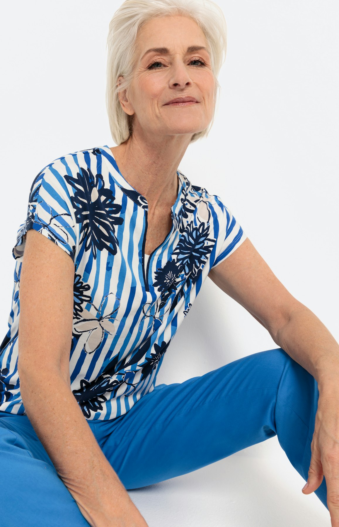 T-shirt met korte mouwen en print