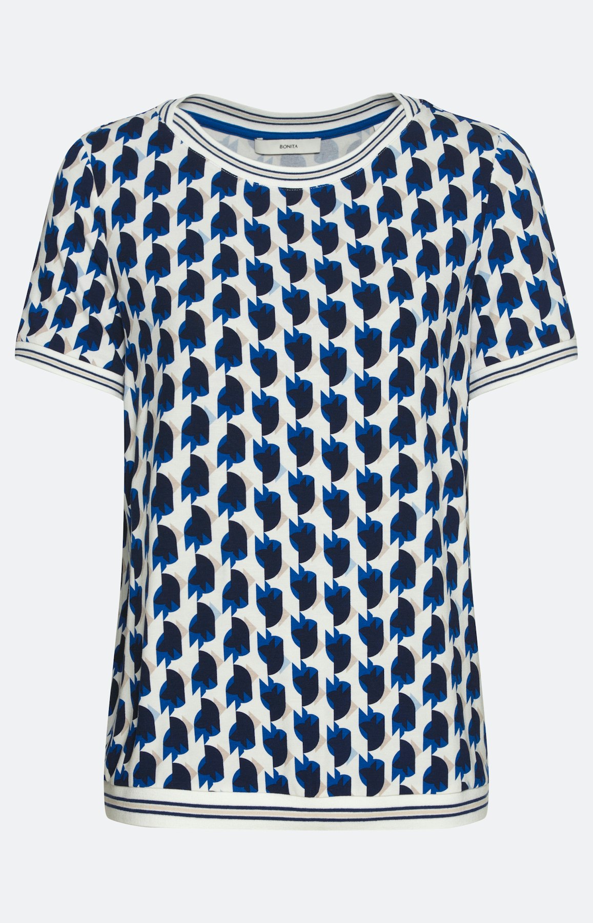 T-shirt met grafisch dessin & korte mouw