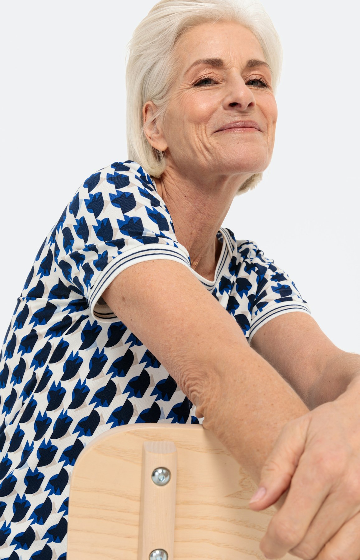 T-shirt met grafisch dessin & korte mouw