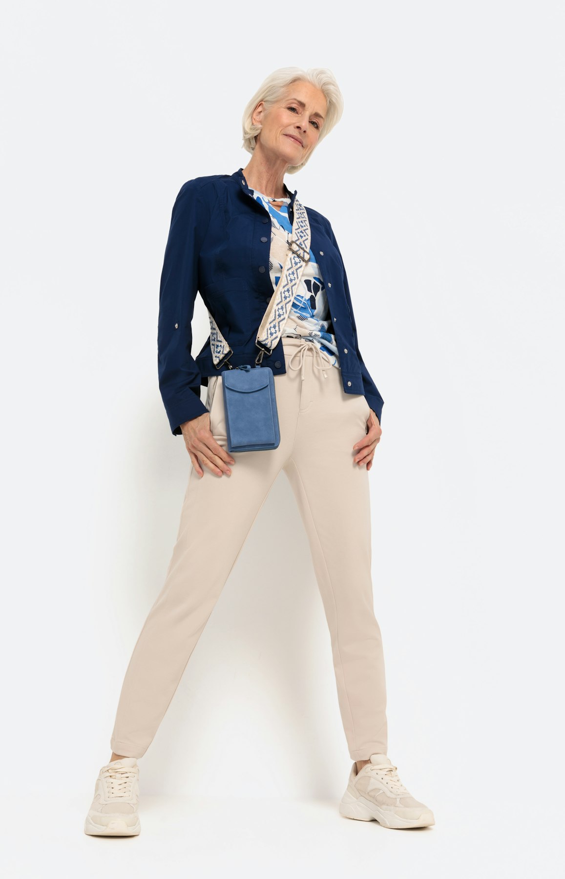 T-shirt met korte mouwen en oogje