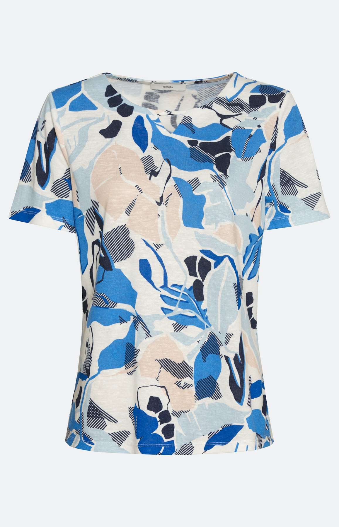 T-shirt met korte mouwen en oogje