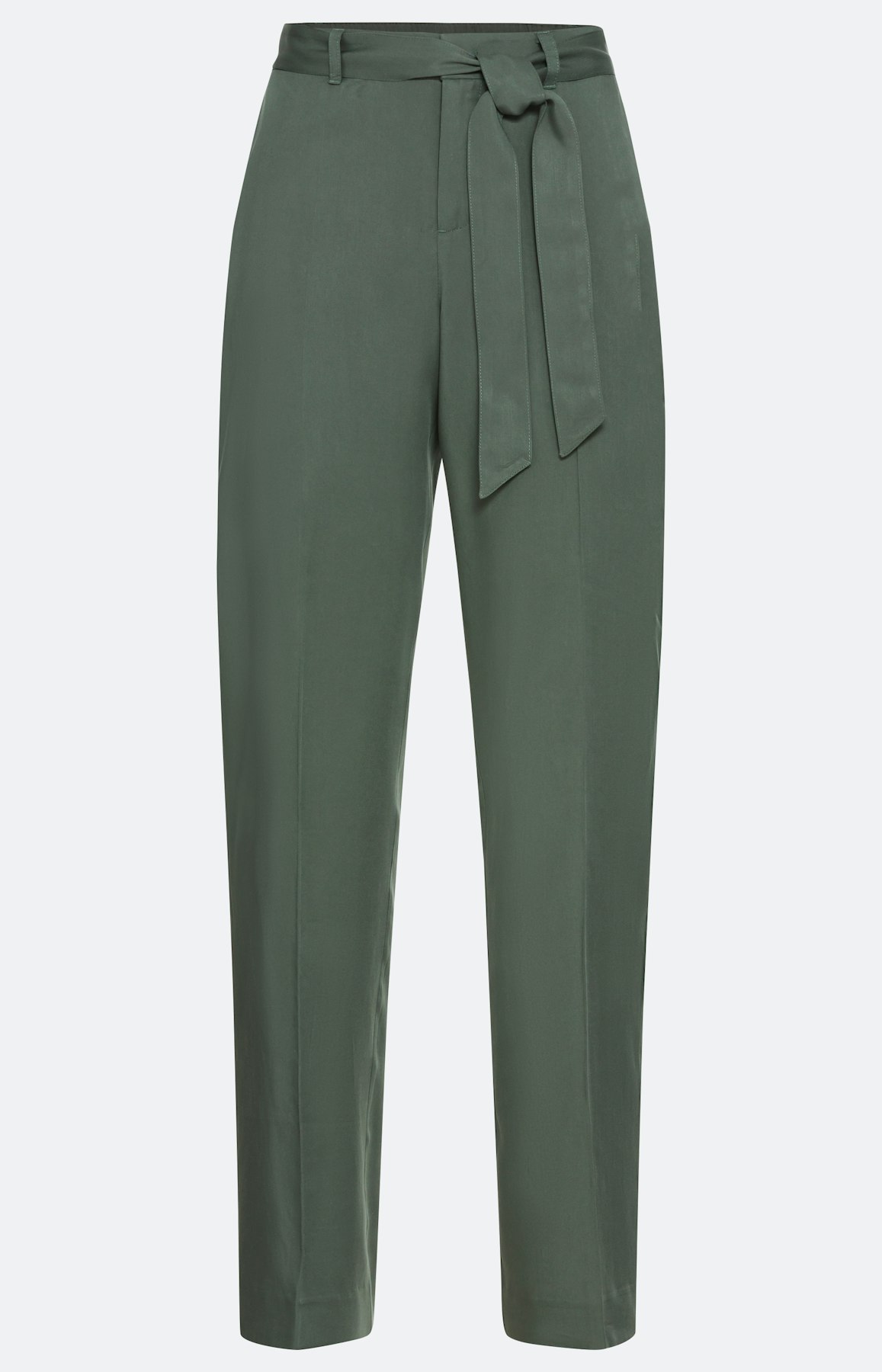 Lyocell marlene-broek, khaki