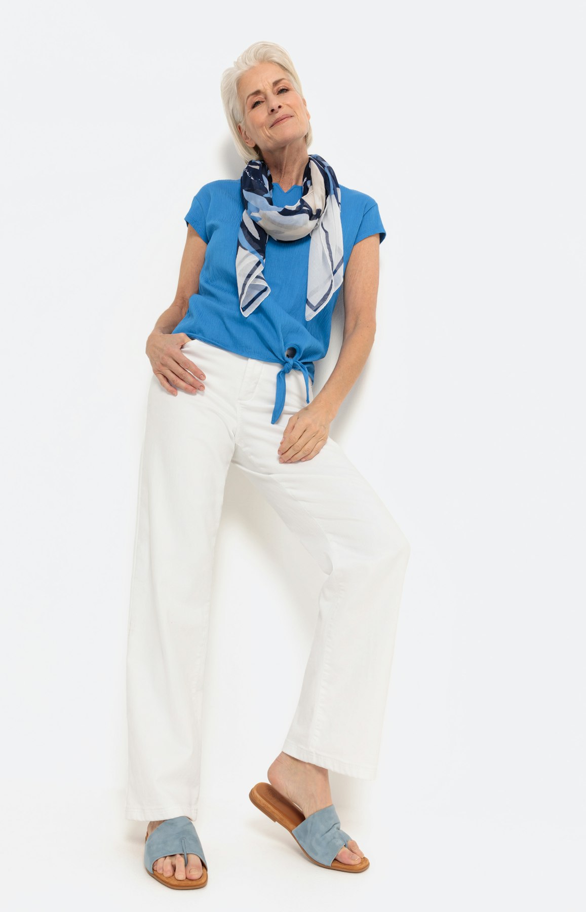 Effen shirt met korte mouwen