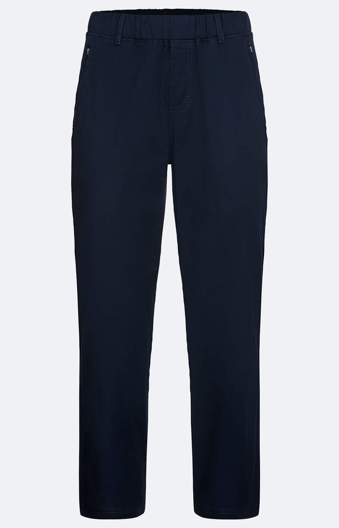 Comfort broek in twill, navy