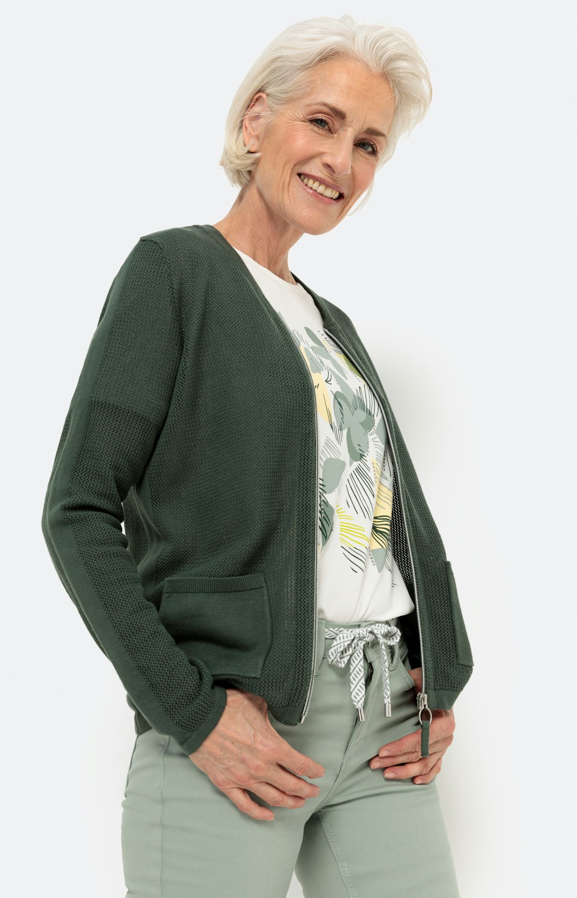 Vest met lange mouwen