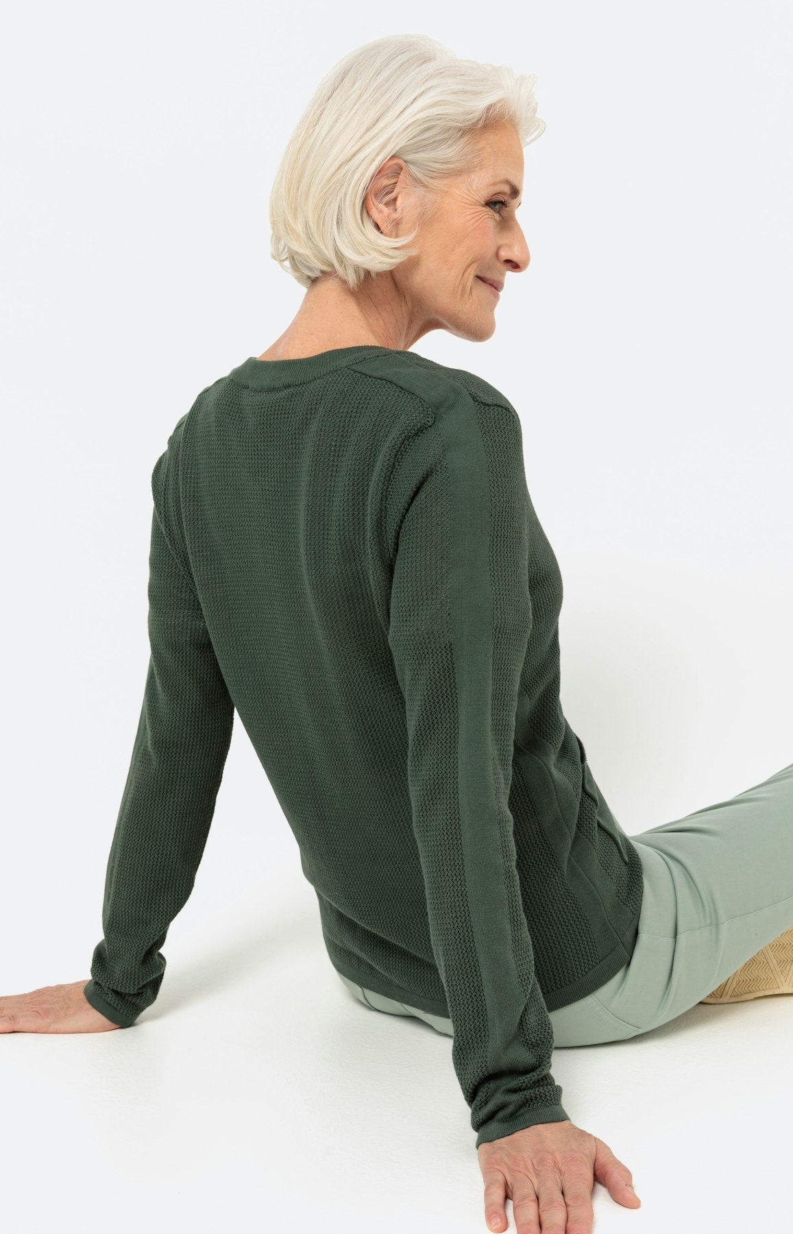 Vest met lange mouwen