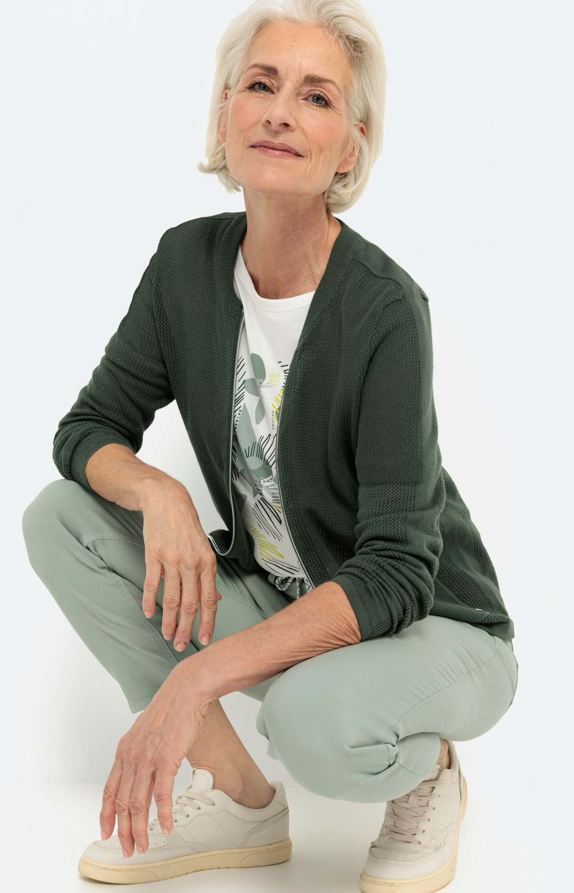 Vest met lange mouwen