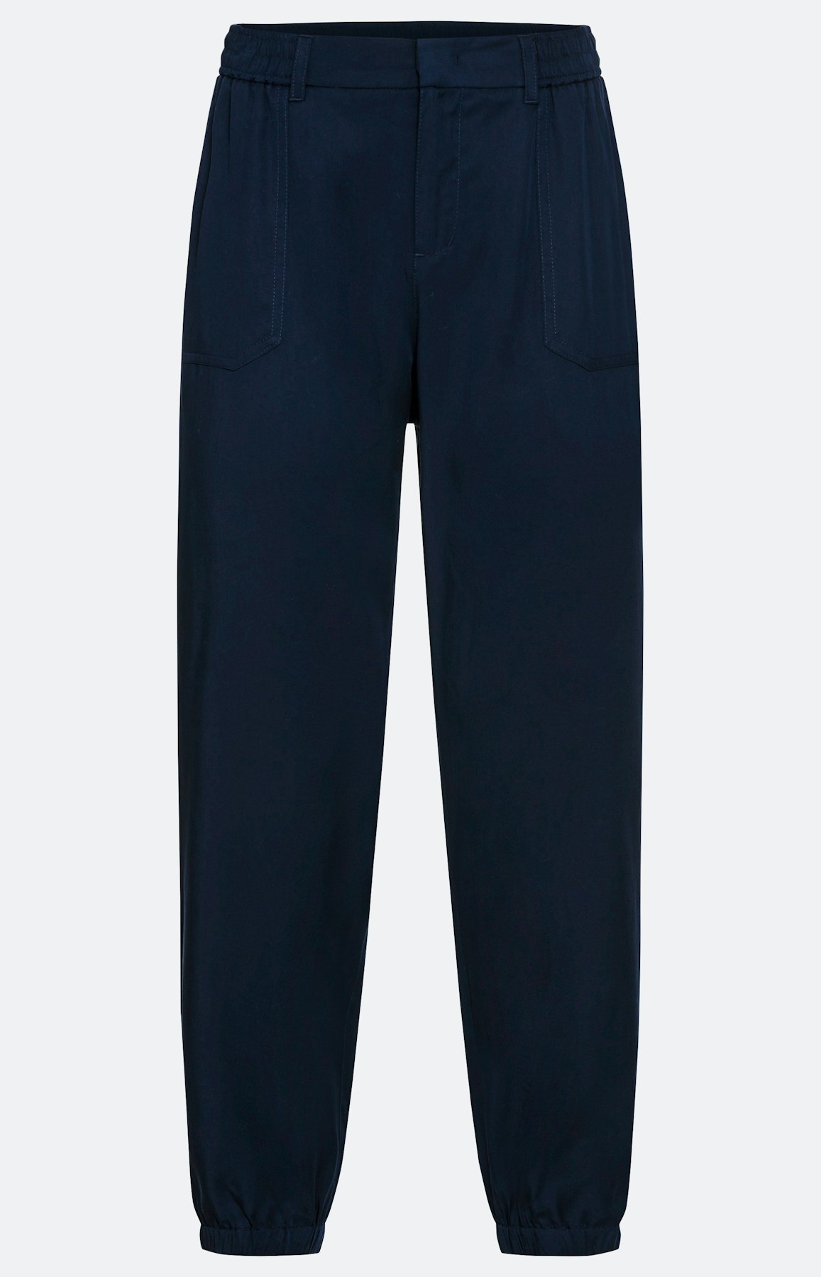 Lichte lyocell broek, blauw