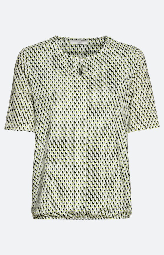 T-Shirt mit Halbarm und Minimalprint