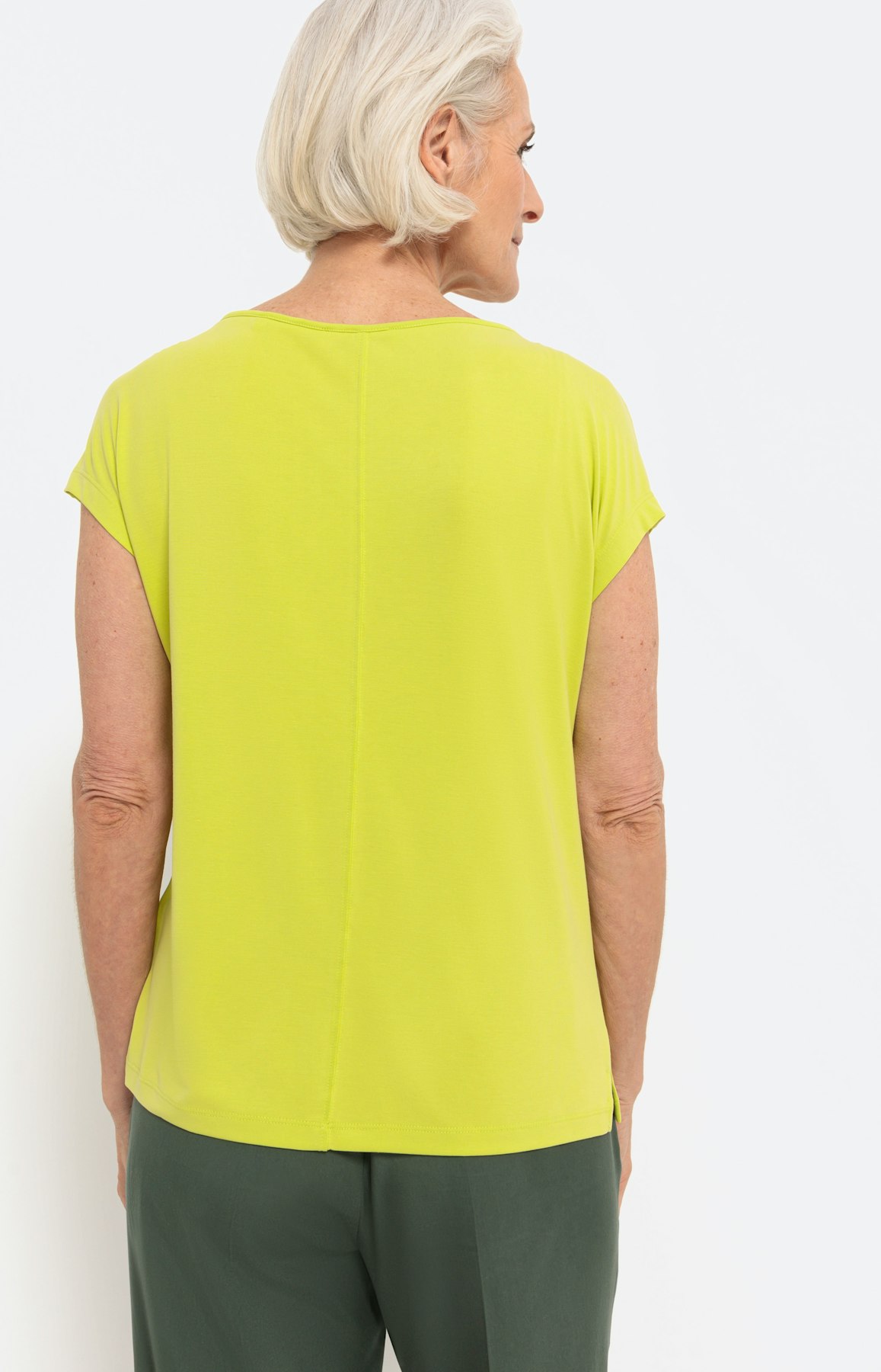 Soepel shirt met korte mouwen