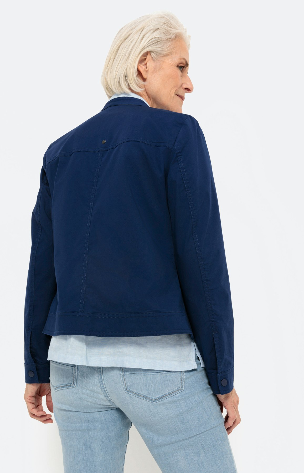 Papertouc blazer, blauw