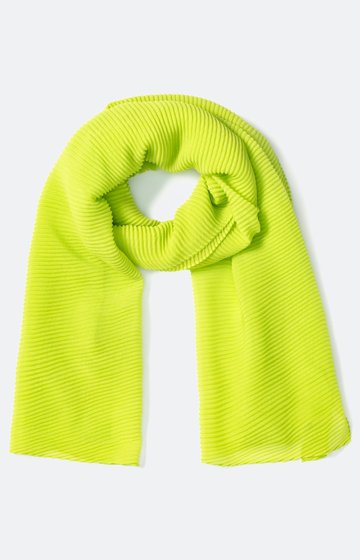 Effen sjaal met plooien