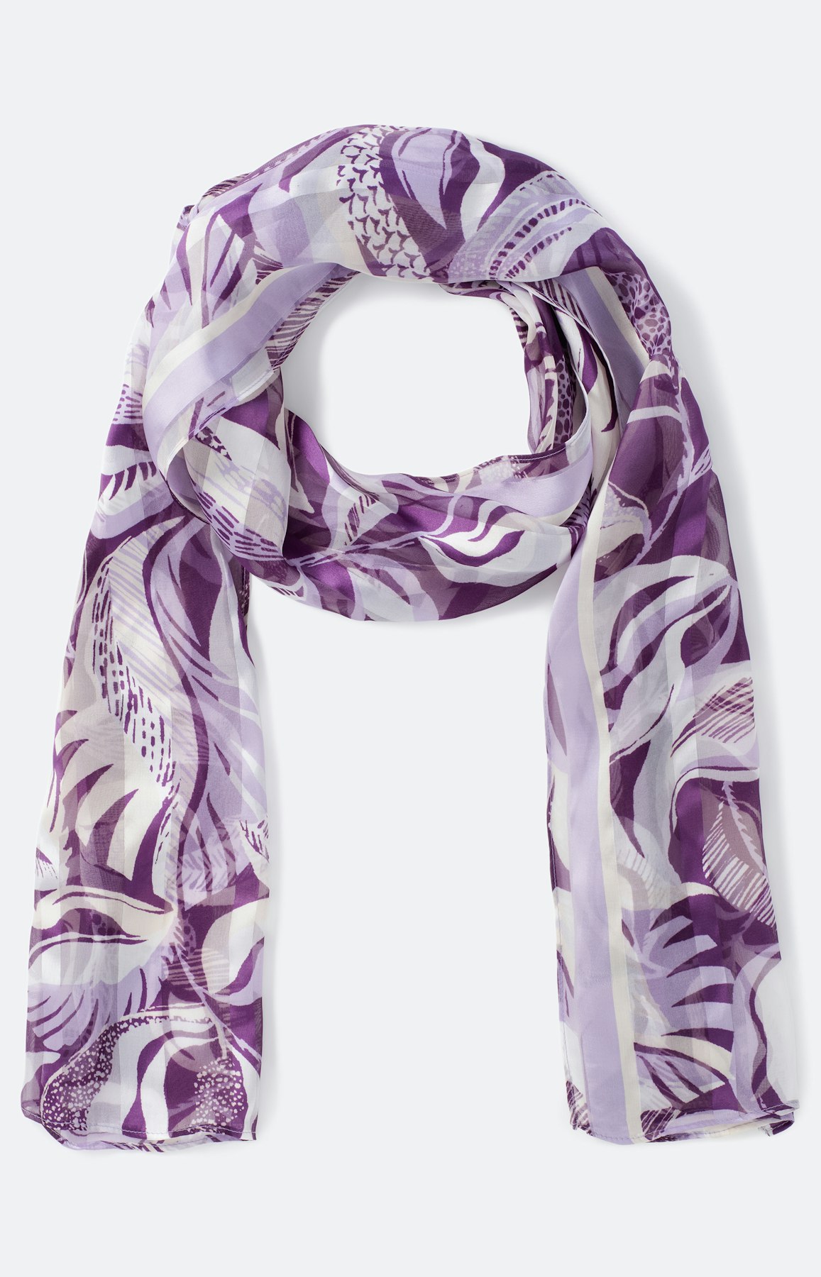 Schal mit All Over-Print