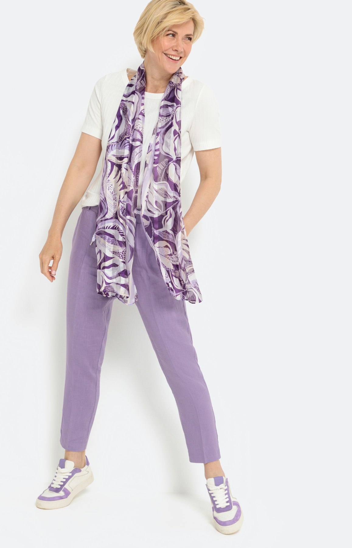 Geribd T-shirt met korte mouwen