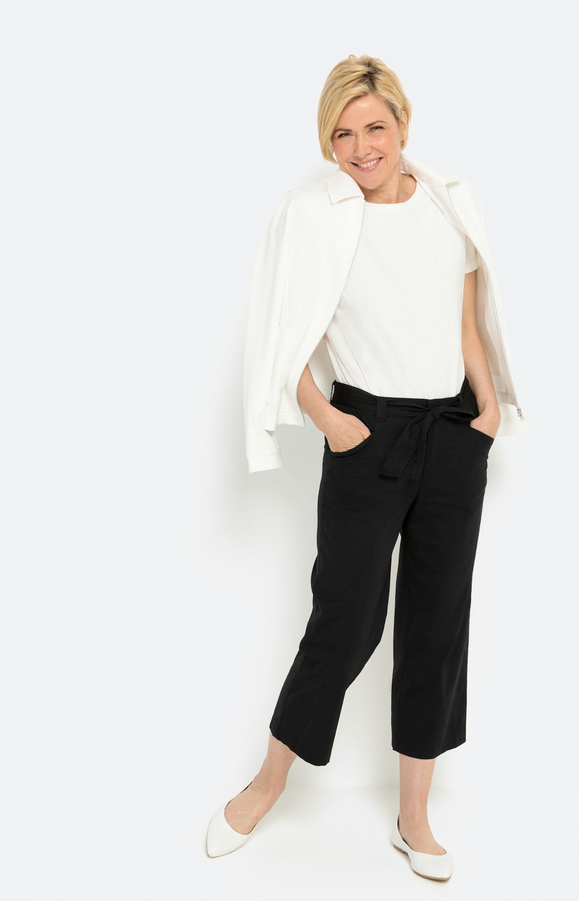 Effen shirt met korte mouwen