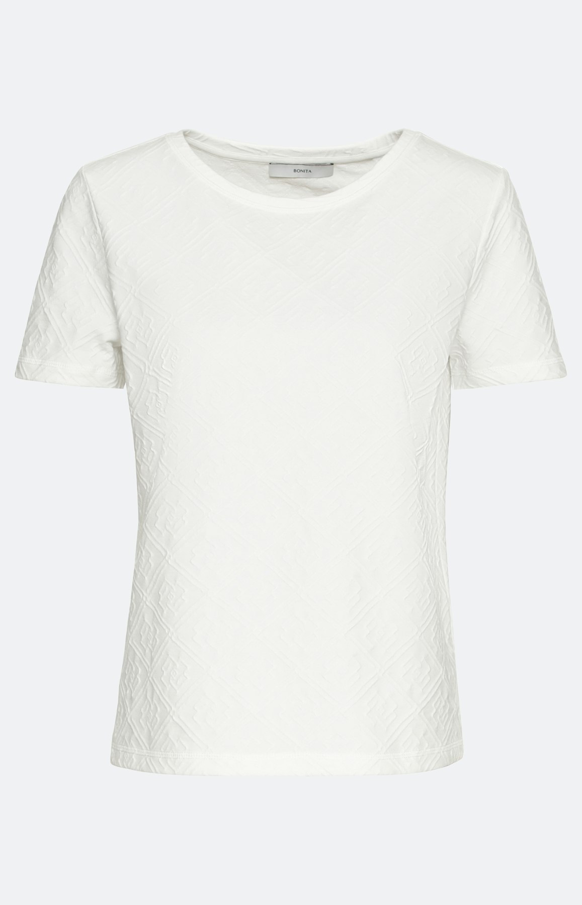 Effen shirt met korte mouwen