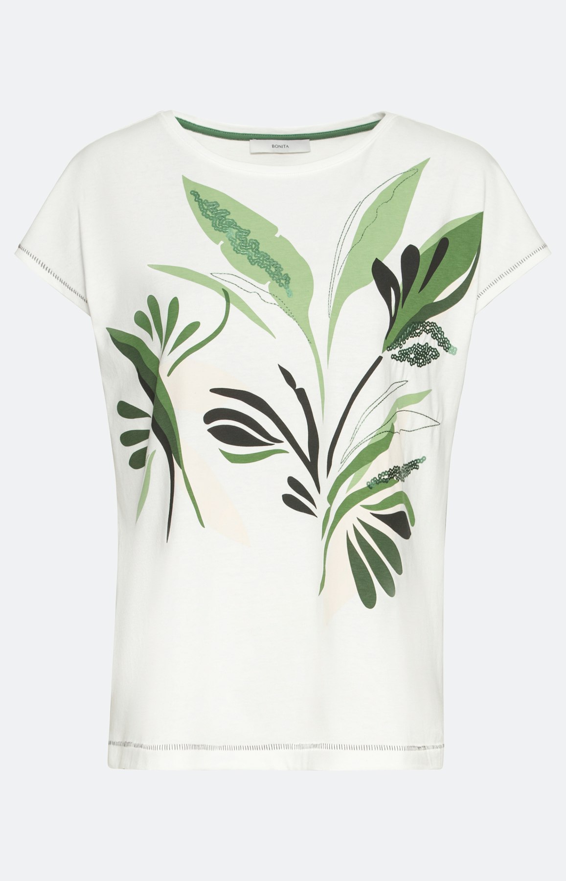 T-shirt met korte mouwen en print