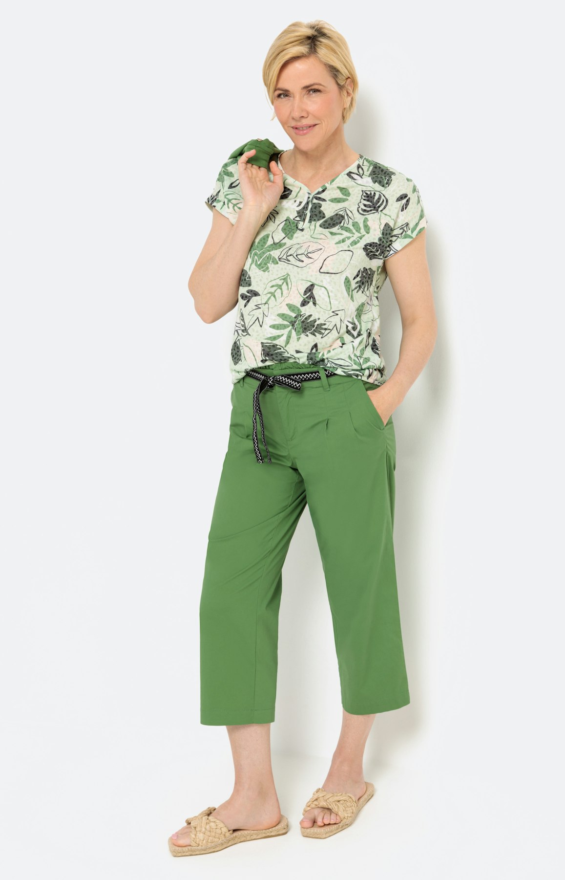 Bedrucktes Shirt mit kurzem Arm