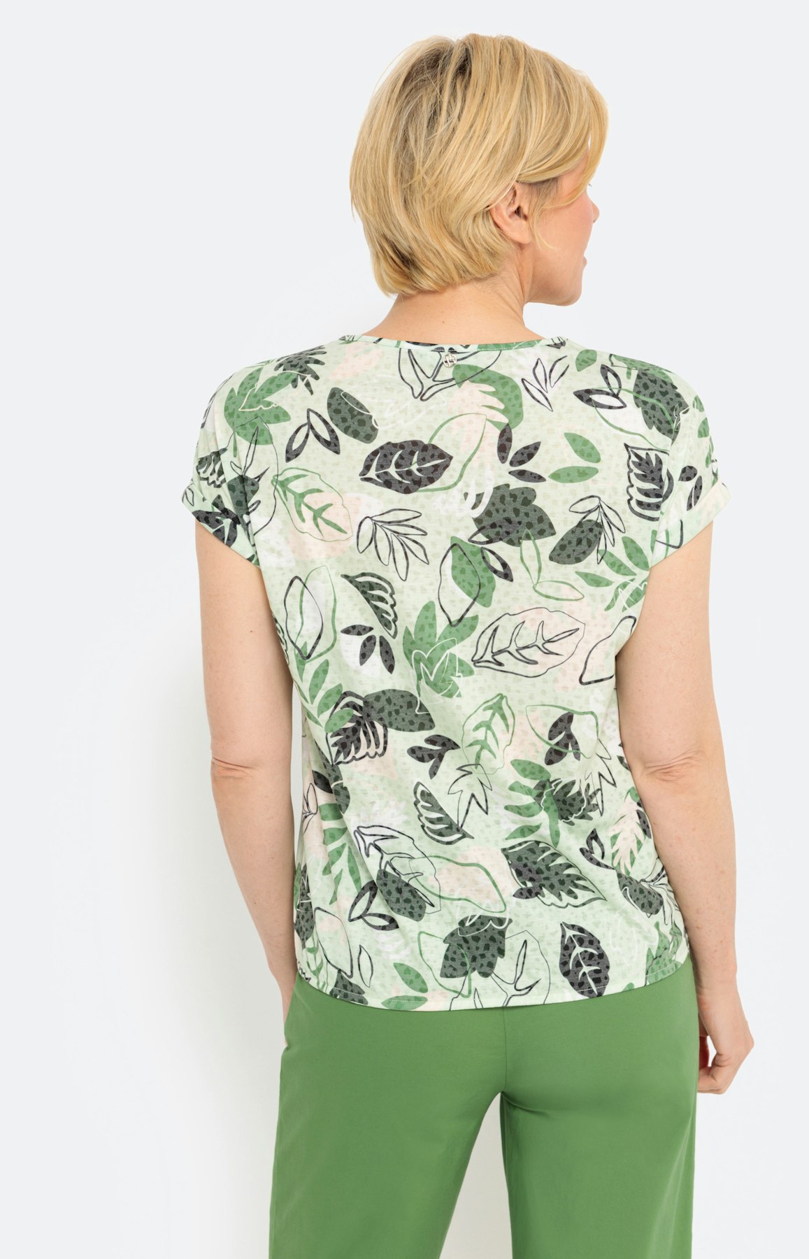 Bedrucktes Shirt mit kurzem Arm