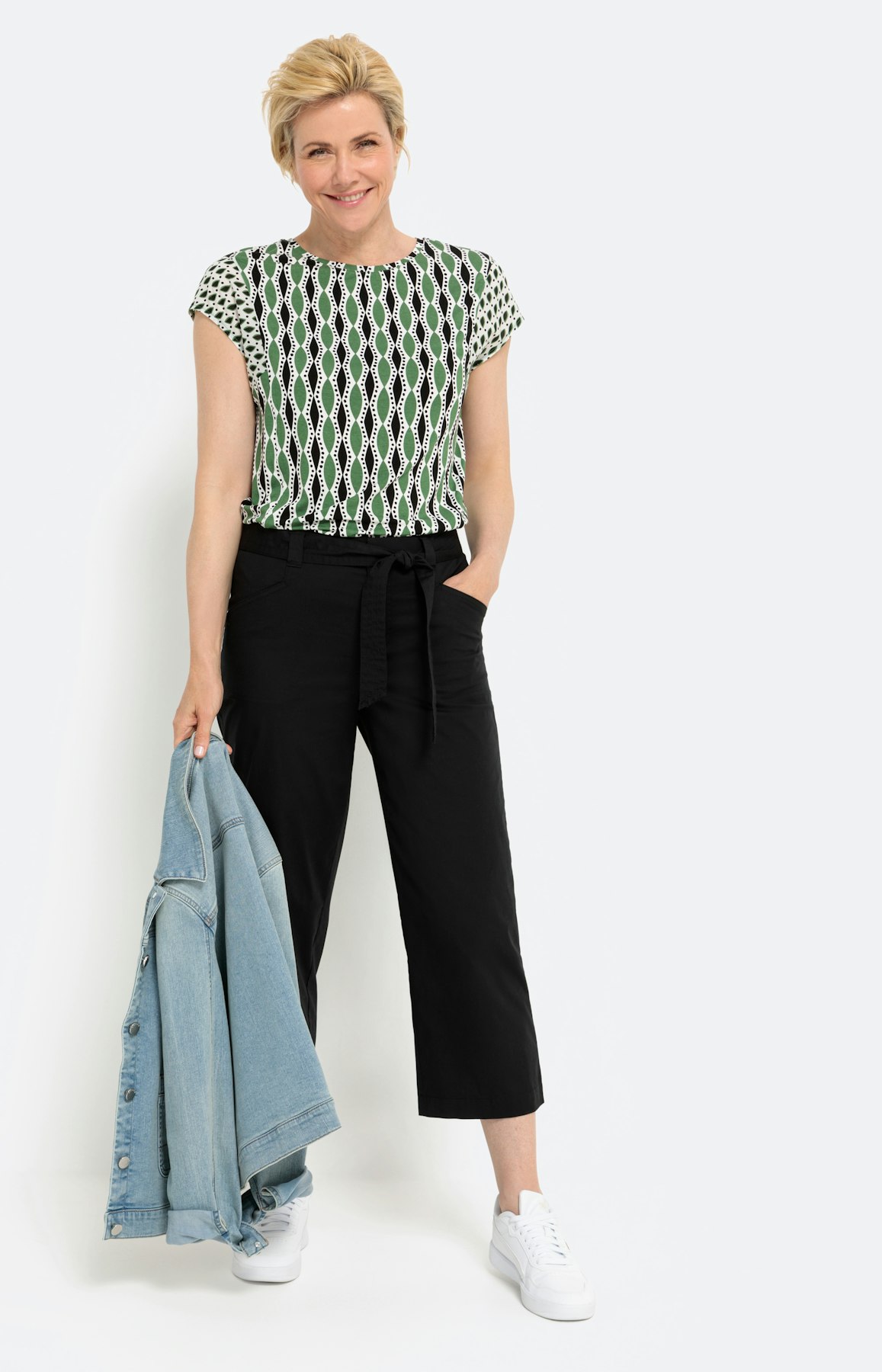 Papertouch-culotte, zwart