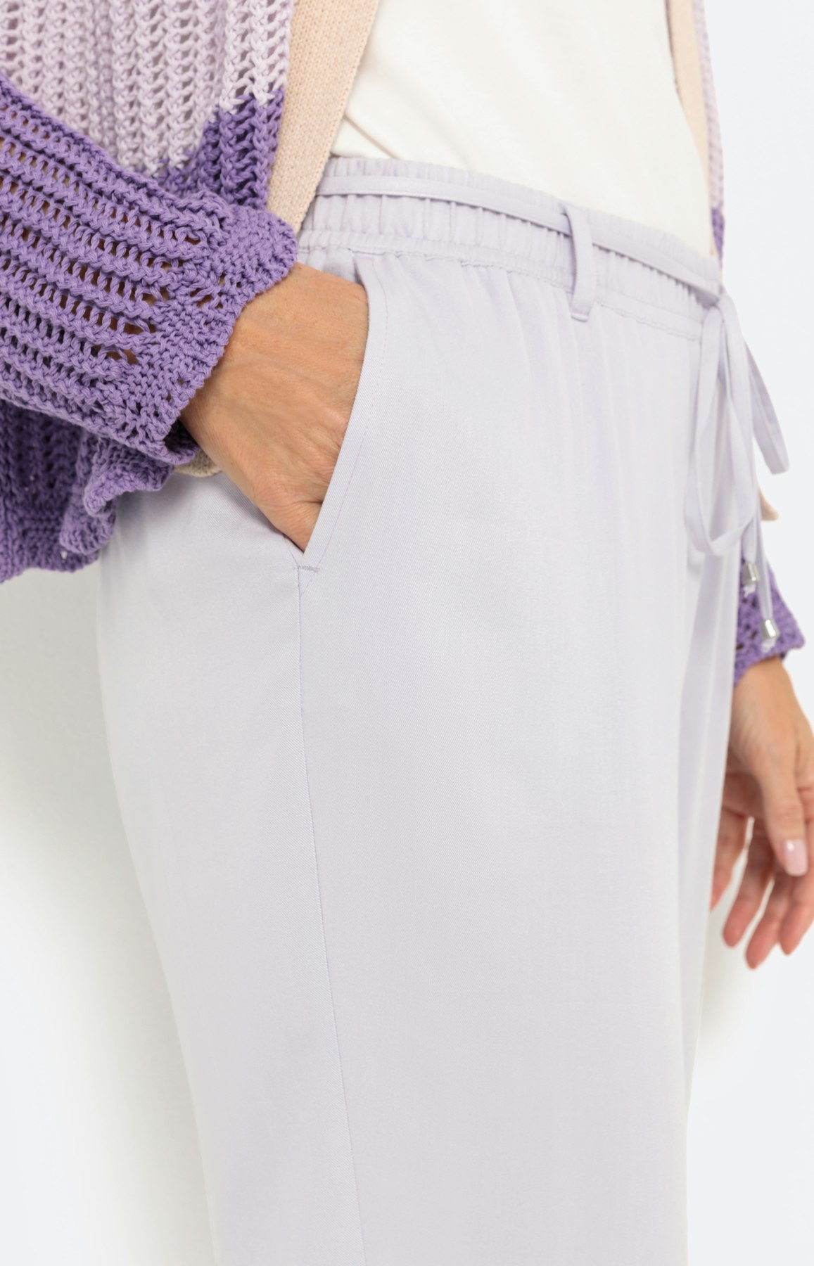 Marlene-broek met bindceintuur