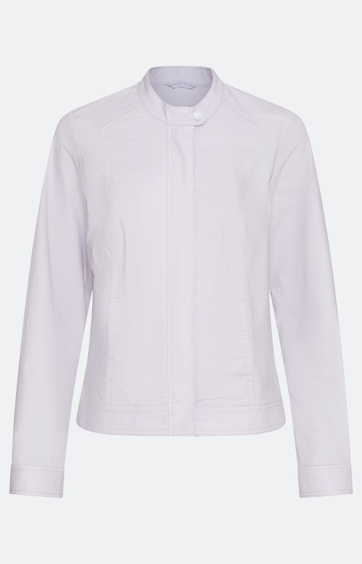 Moderne blazer in papertouch, violet