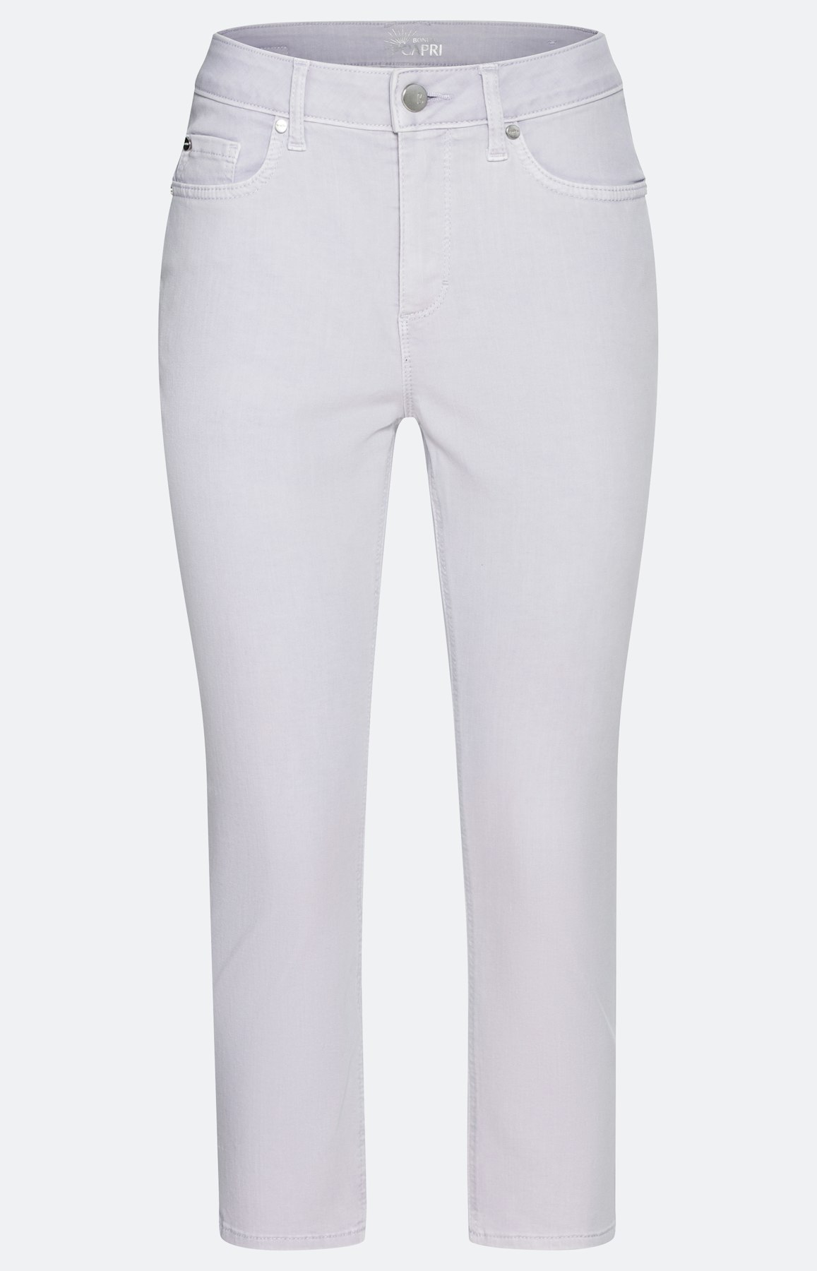Capri-jeans, licht violet