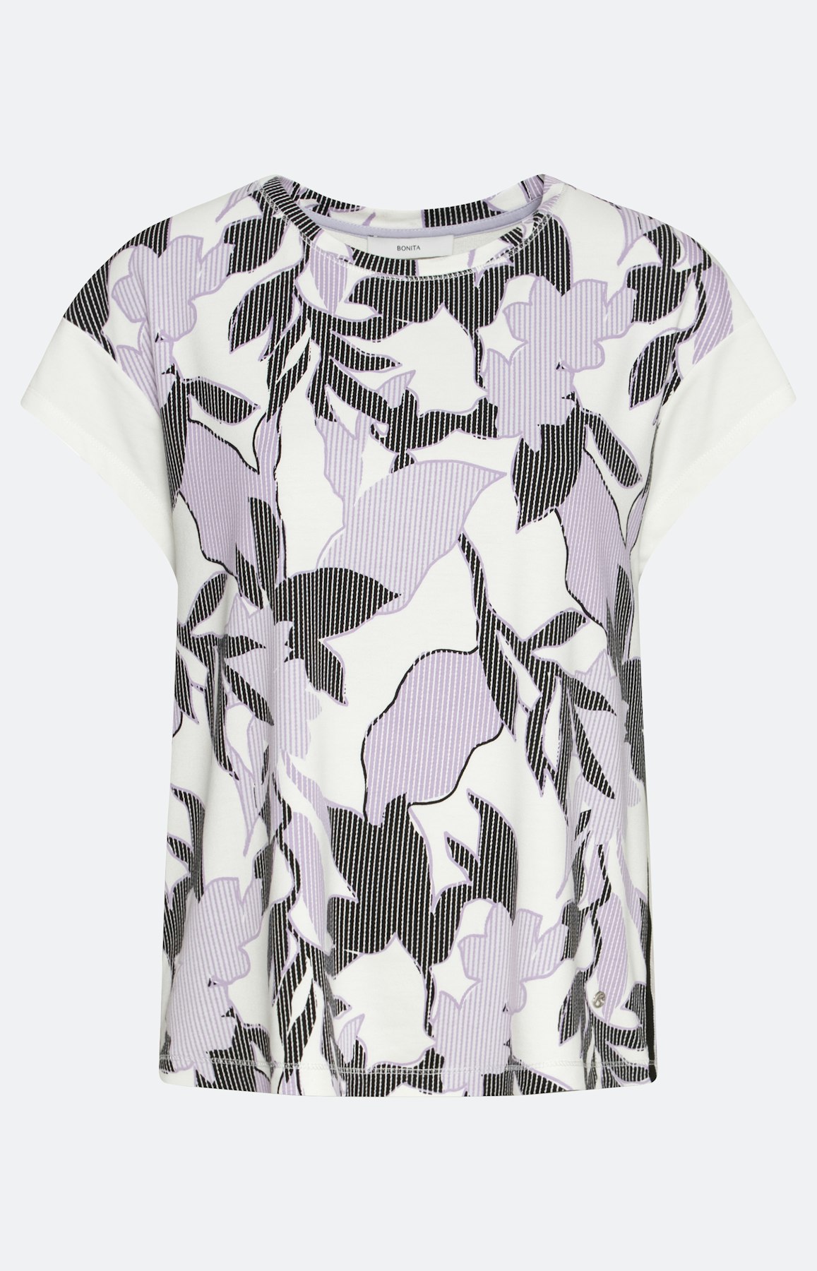 Shirt met korte mouwen en frontprint