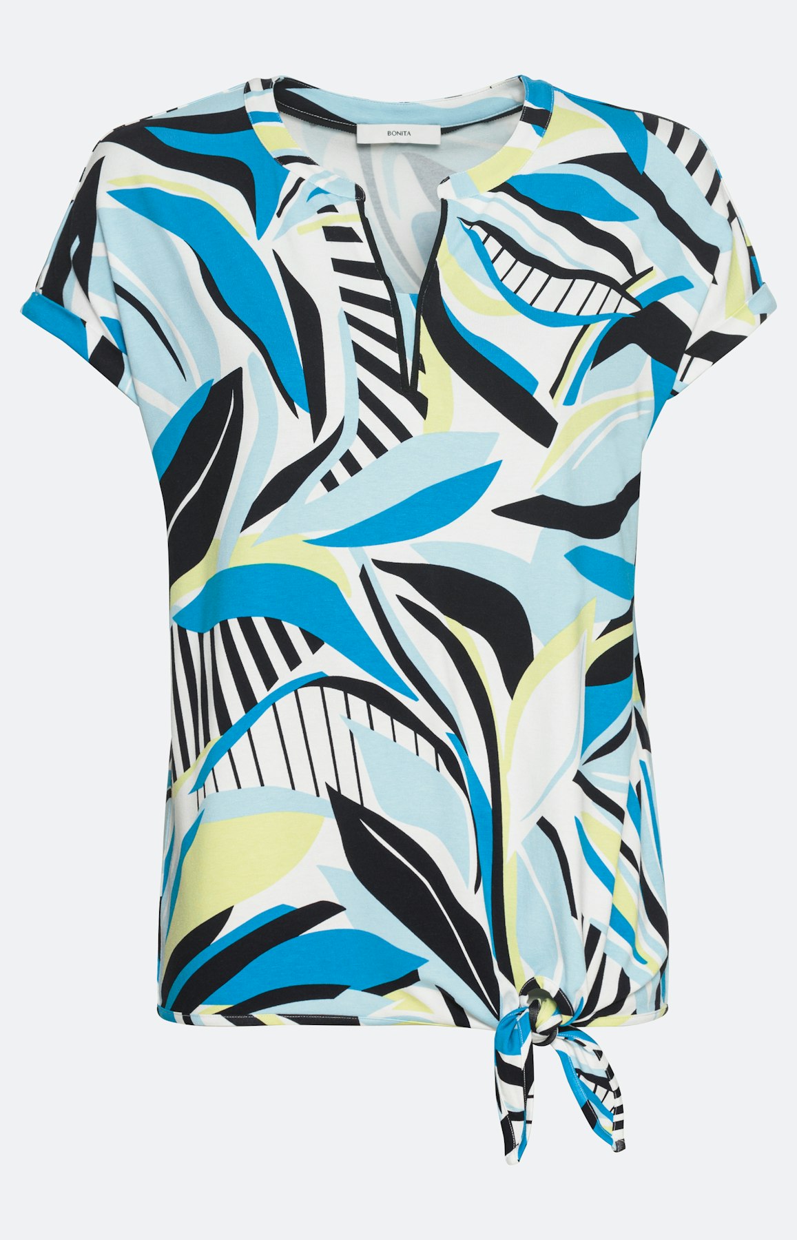 Gedessineerd T-shirt met korte mouwen