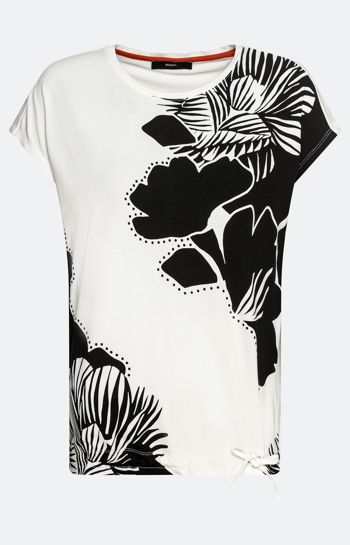 Shirt met korte mouwen en frontprint