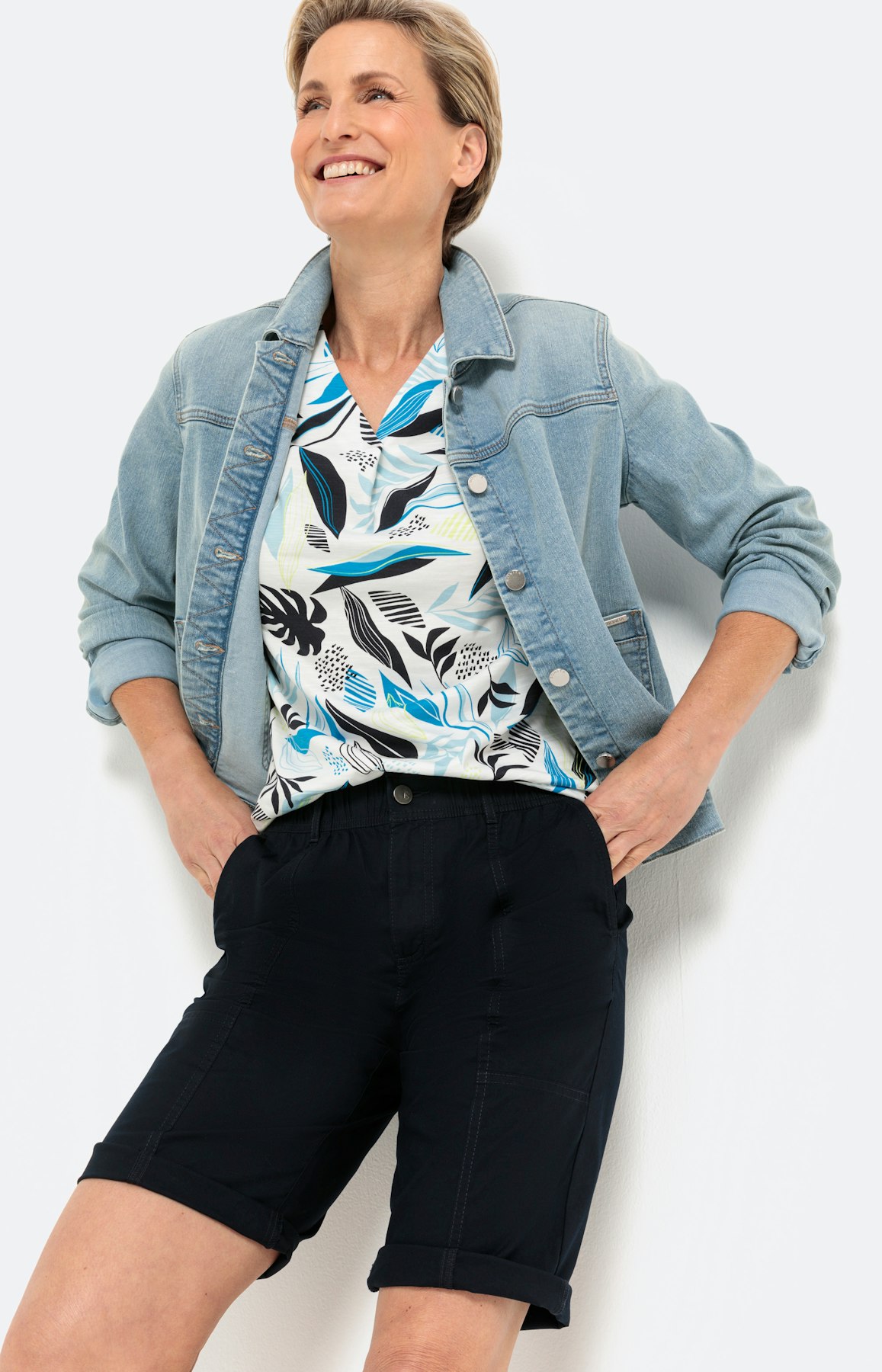 Bermuda van papertouch-stretch