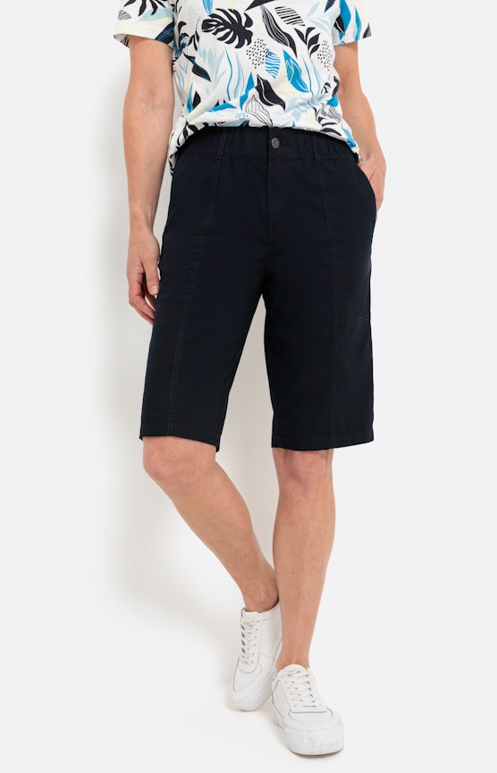 Bermuda-Shorts aus Papertouch