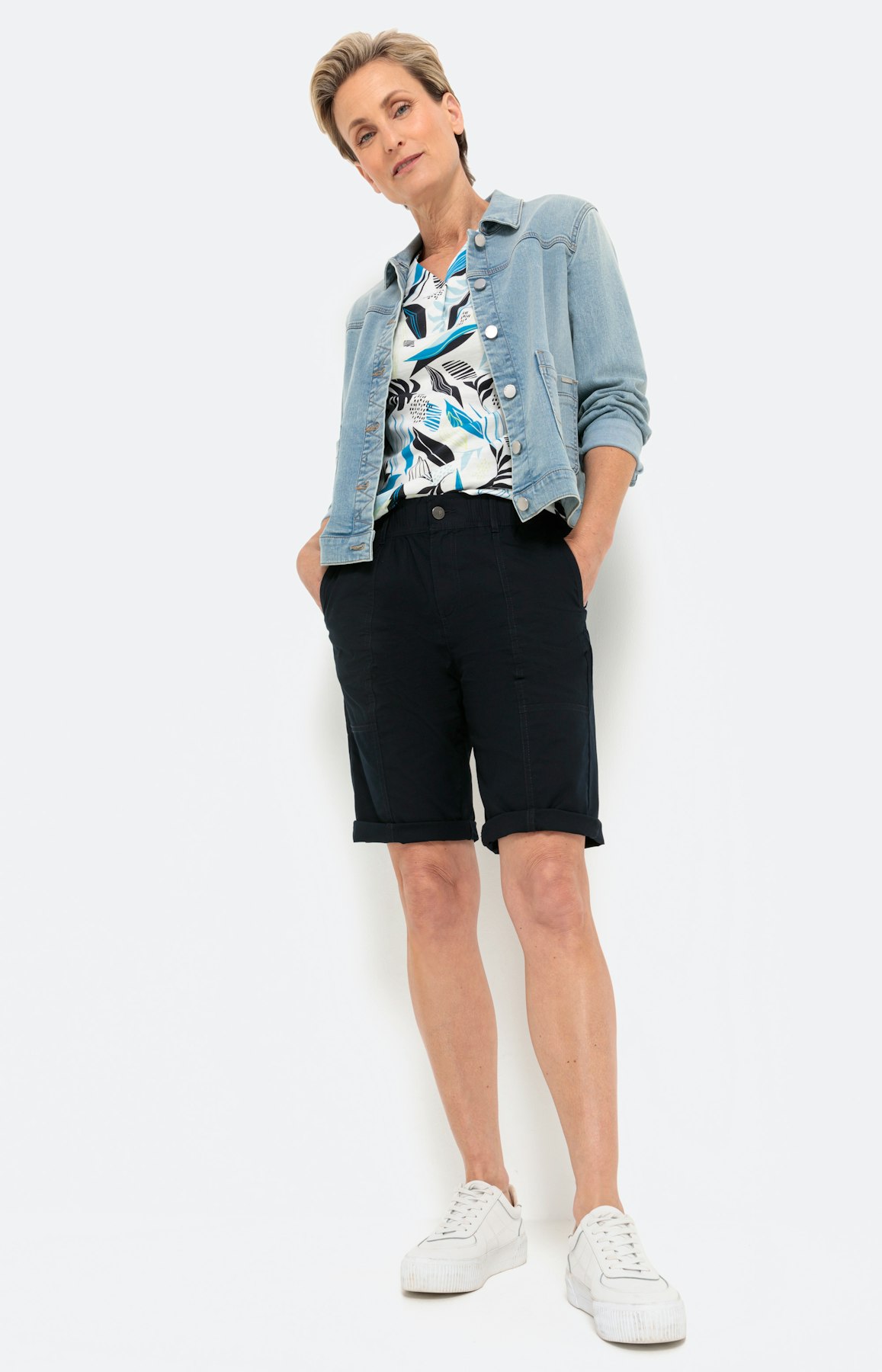 Bermuda van papertouch-stretch