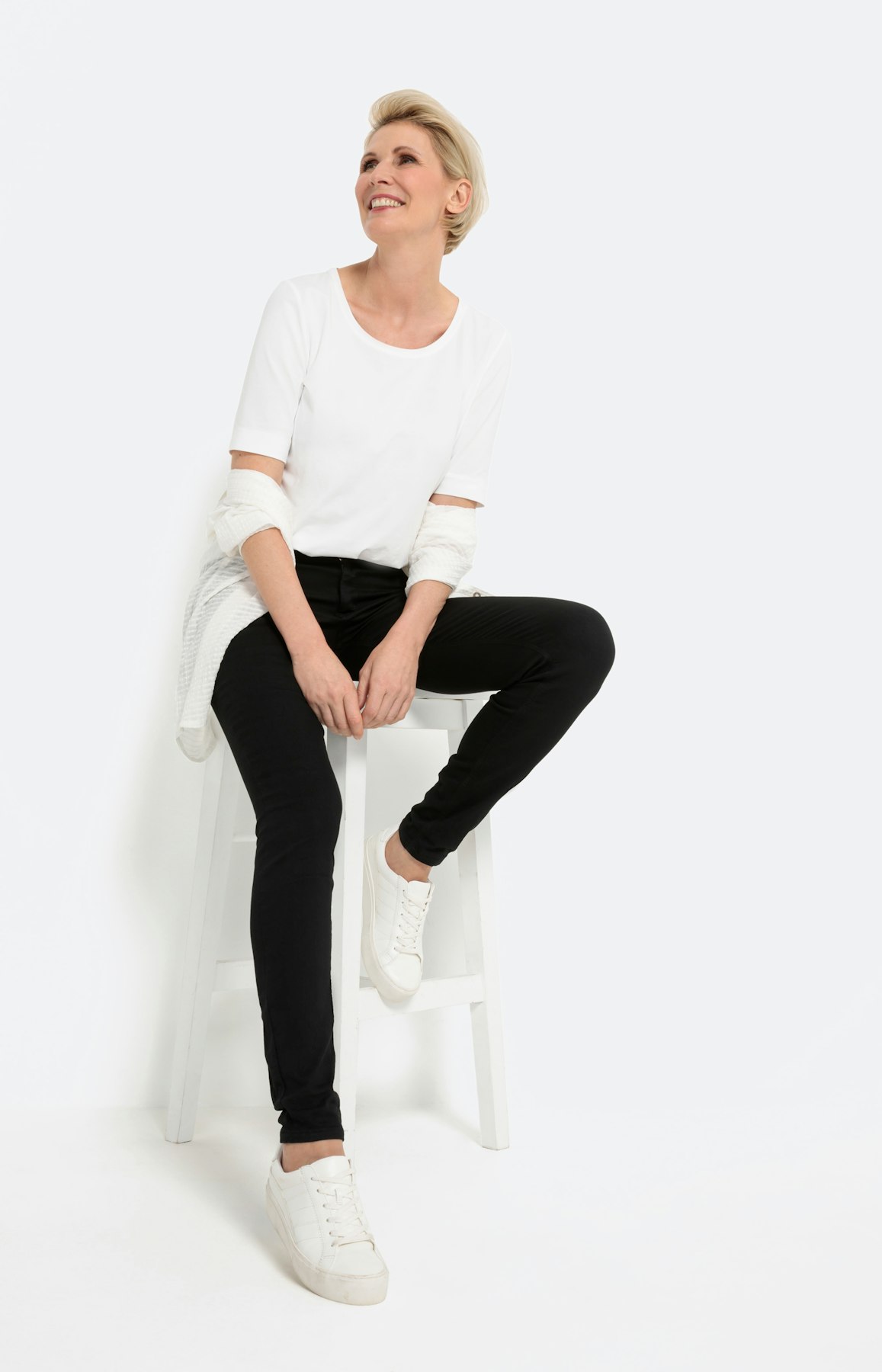 Jeans in smalle pasvorm 30inch