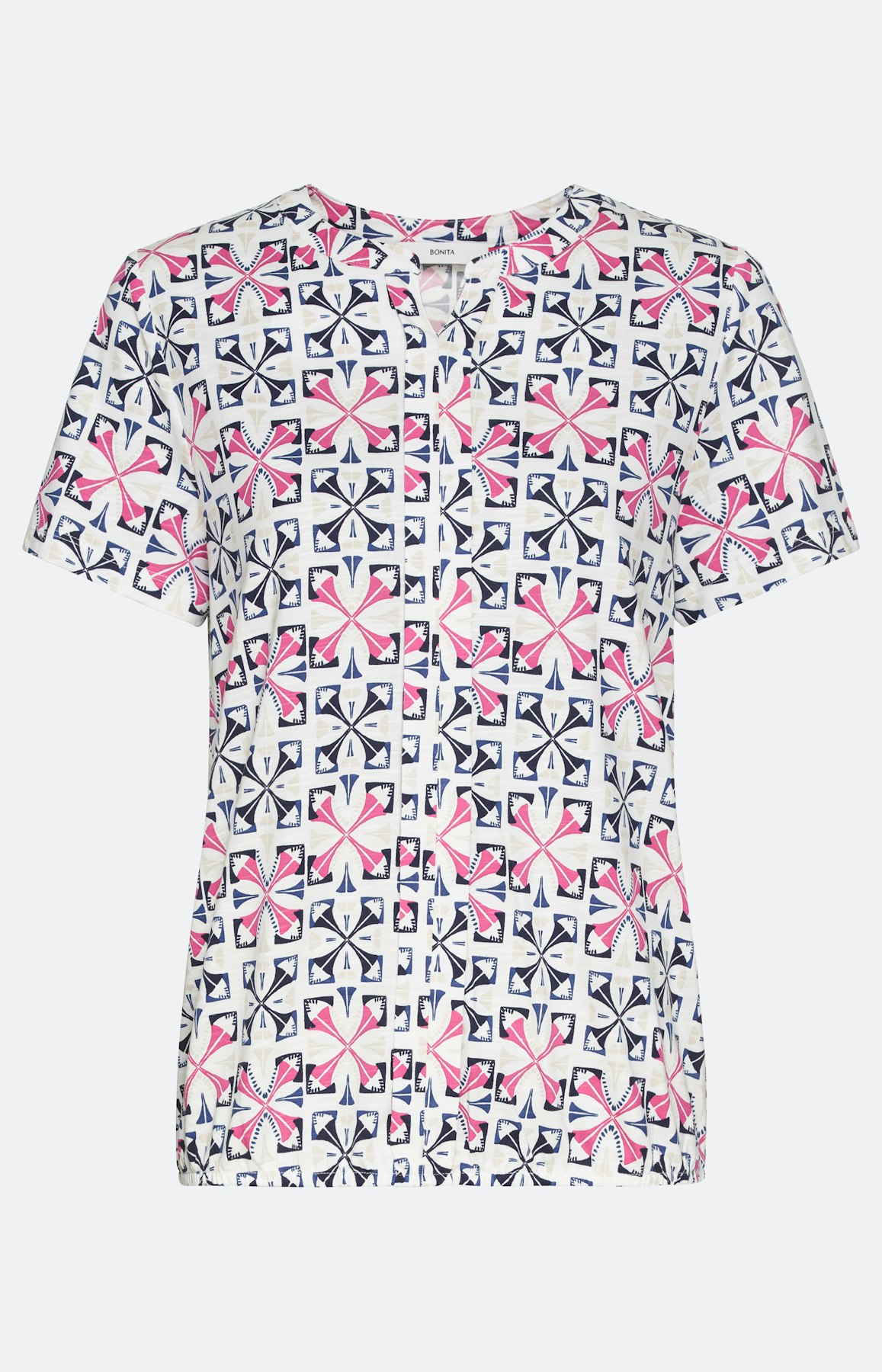 Gedessineerd T-shirt met korte mouwen