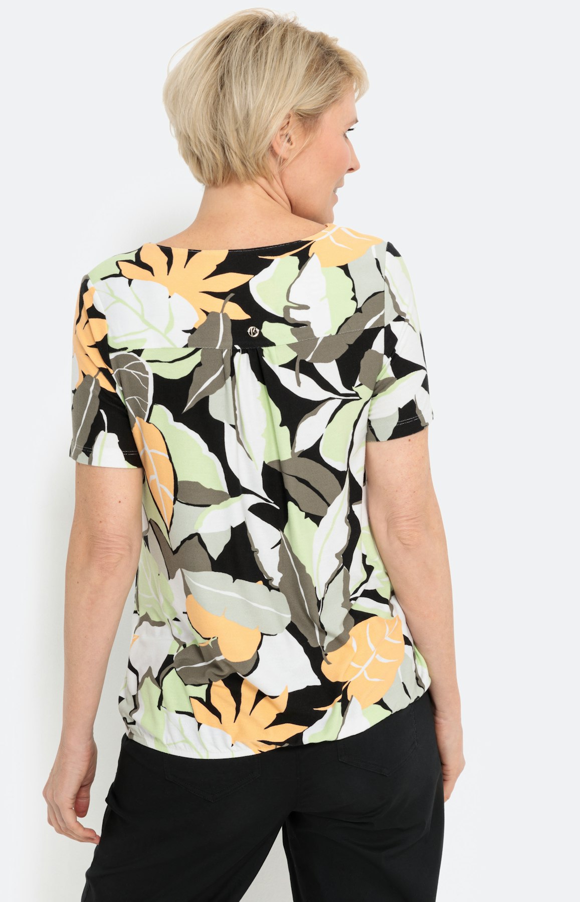 T-shirt met korte mouwen en print