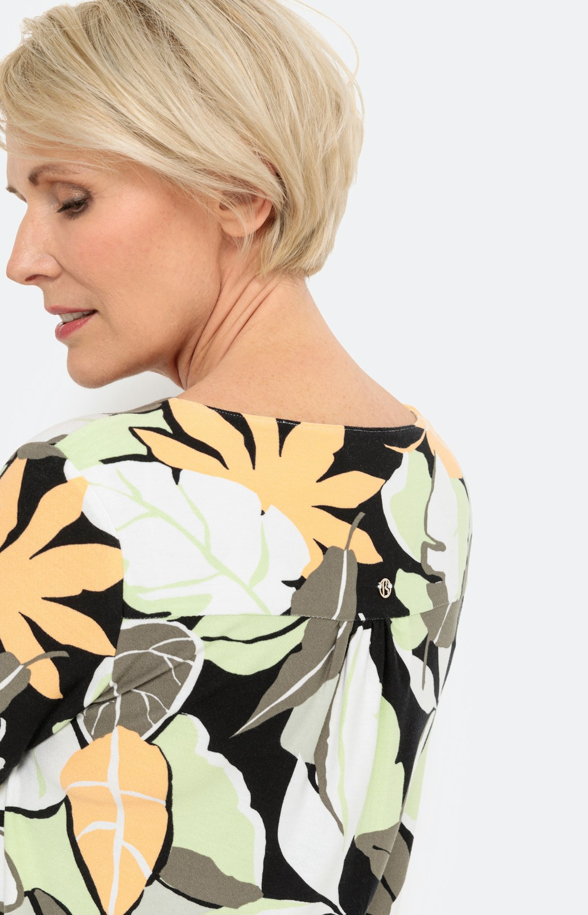 T-shirt met korte mouwen en print