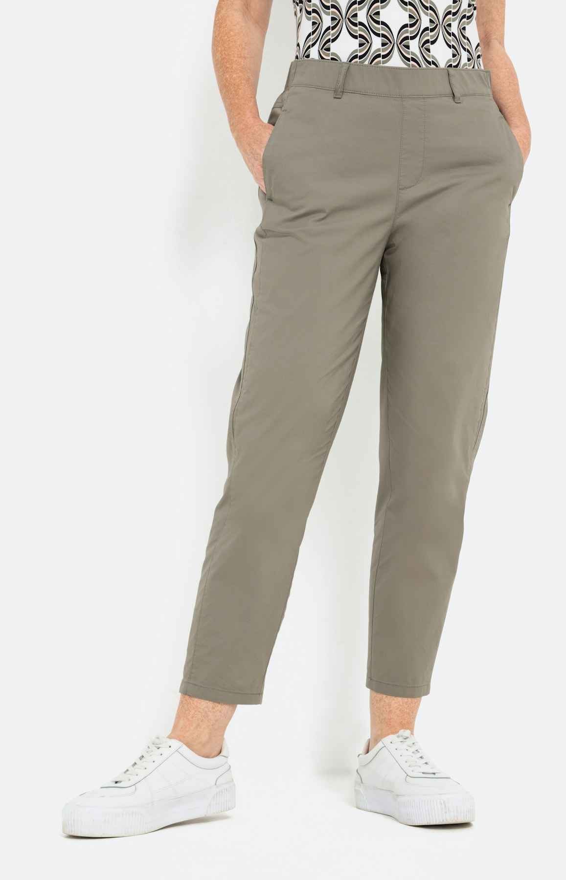 Comfortabele broek van papertouch