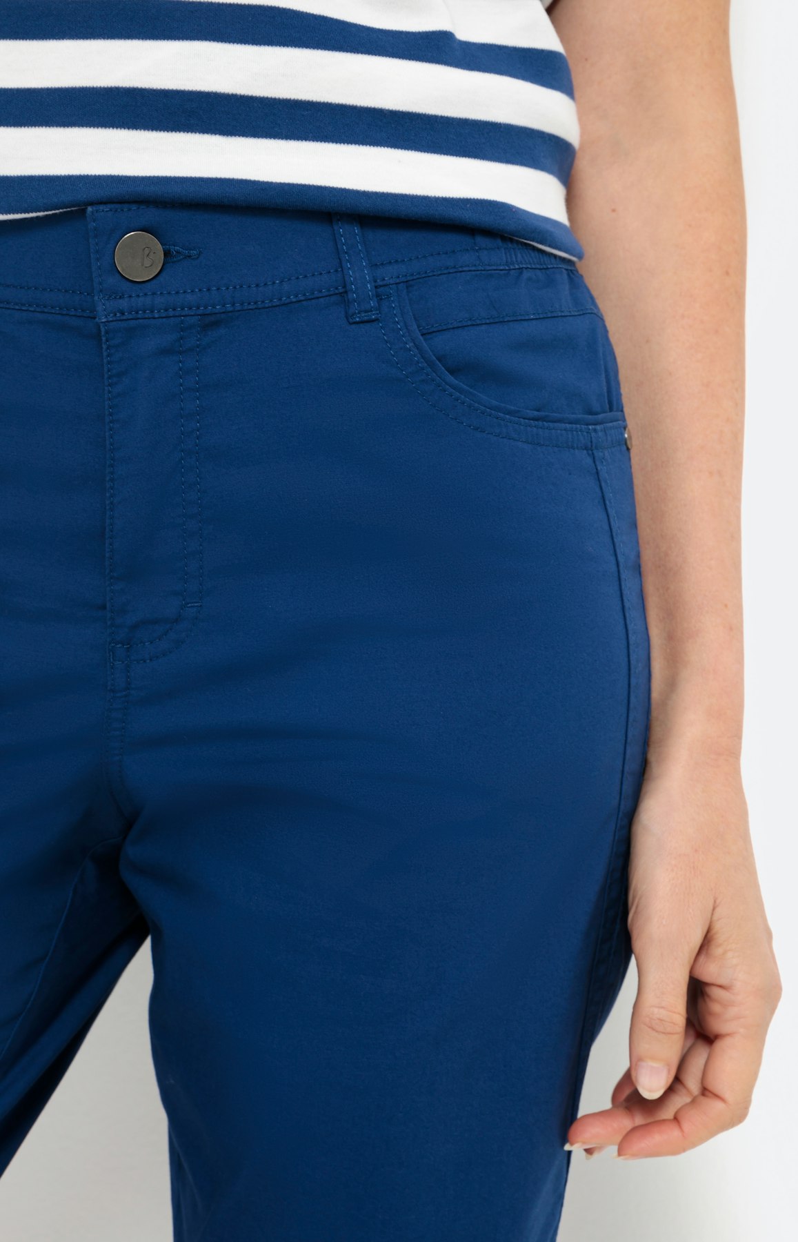 Capribroek van papertouch, blauw