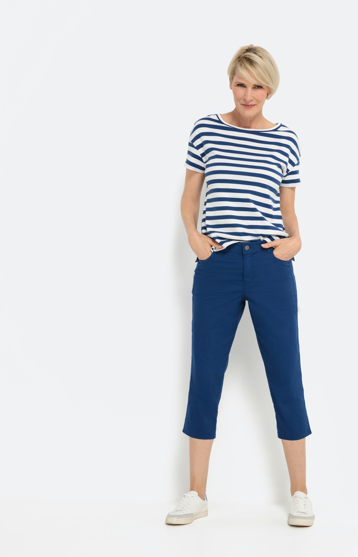 Capribroek van papertouch, blauw