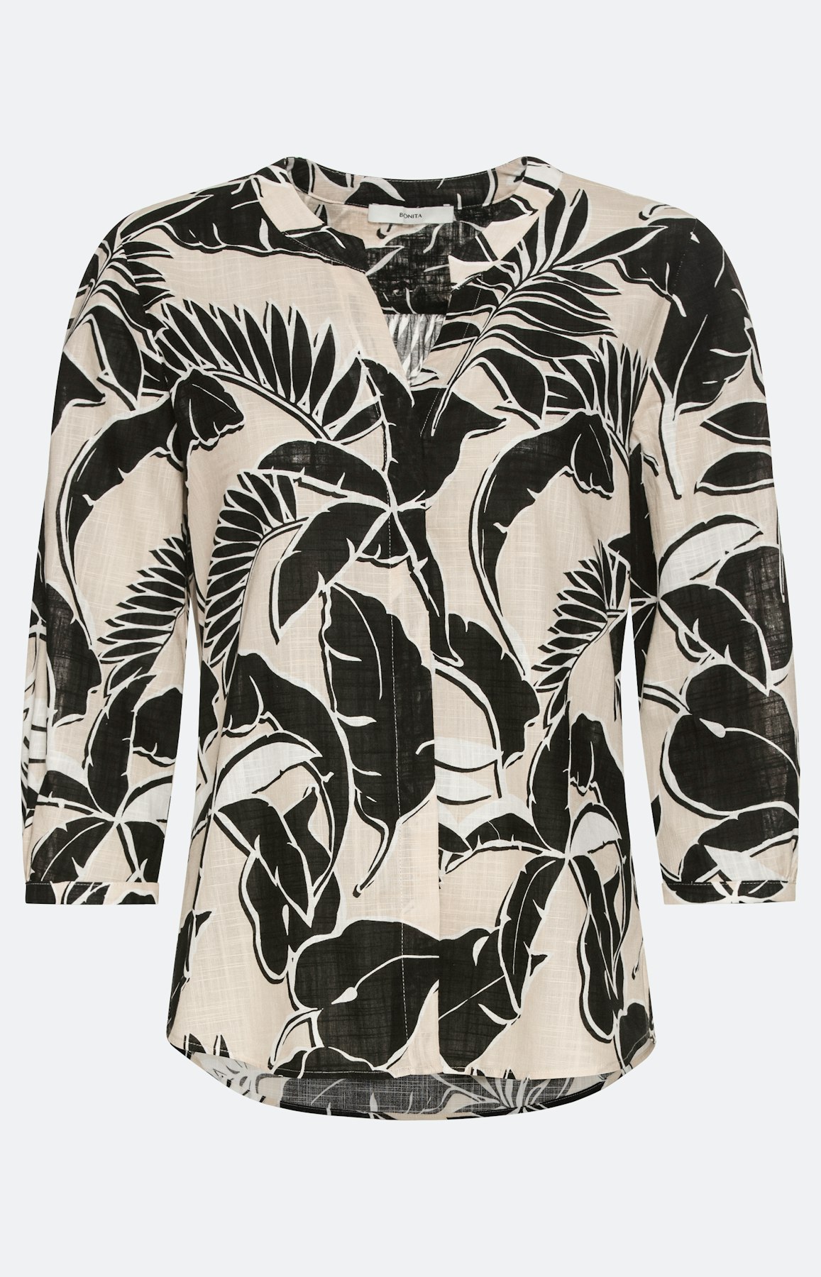 Blouse met print en 3/4-mouwen